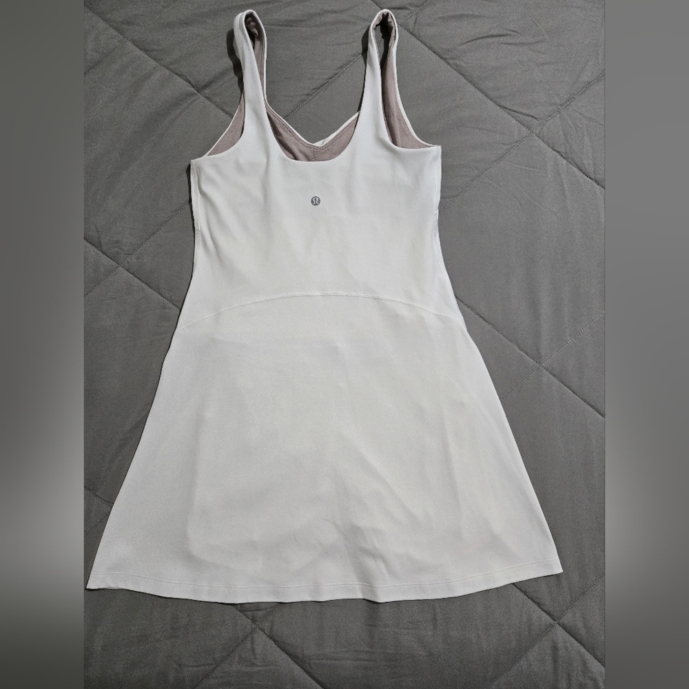 White Athletic Dress - Picture 6 of 8